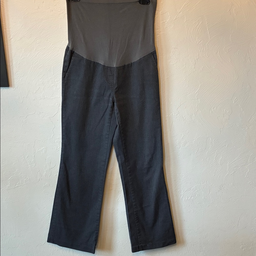 Gray Maternity Trousers motherhood pants